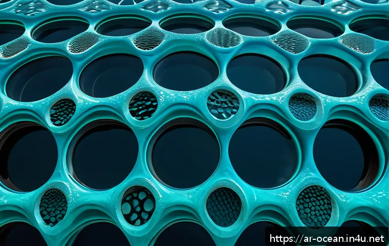 심해 구조물 설계 - A highly detailed underwater scene showcasing a cutting-edge marine structure made from carbon fiber...